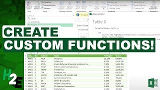 Create Your Own Custom Function in Power Query