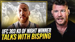 BISPING interviews JOE PYFER: Wants Paul Craig NEXT! UFC 303 Knockout Of The Night