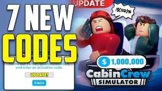 *NEW* ALL WORKING CODES FOR CABIN CREW SIMULATOR IN AUGUST 2024! ROBLOX CABIN CREW SIMULATOR CODES