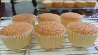 SOFT CHIFFON CUPCAKE RECIPE | HOW TO MAKE CHIFFON CUPCAKE