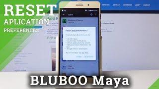 How to Restore Default Apps in BLUBOO Maya - Reset App Preferences