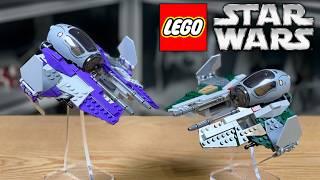 LEGO Star Wars Mace Windu’s & Anakin’s Jedi Interceptors Custom Sets Review! | BattlePacksOfficial