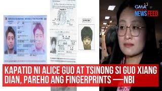 Kapatid ni Alice Guo at Guo Xiang Dian, pareho ang fingerprints | GMA Integrated Newsfeed