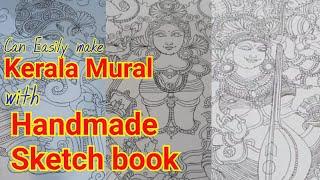 Kerala Mural Sketch Book-Makes your art Easier and Legible