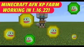 INSANE MINECRAFT AFK XP FARM #Shorts