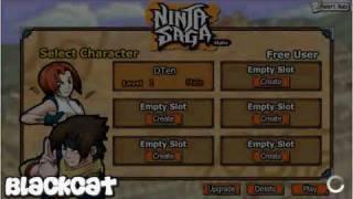 Ninja Saga Level & Coins Cheat // 11 November // Blackcat