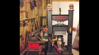 Homemade Hydraulic Forging Press For Blacksmithing - PART 2