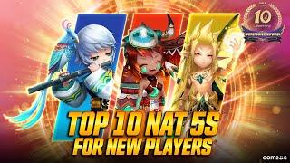 Top 10 Nat 5s For New Players!