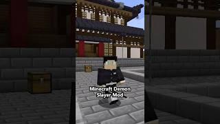 How To Get Minecraft Demon Slayer Mod #shorts