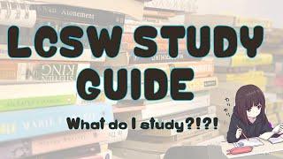 LCSW STUDY GUIDE | LCSW TEST PREP | INFO ON WHAT TO STUDY & MEMORIZE FOR LCSW EXAM