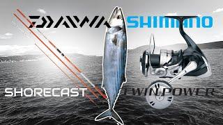 Daiwa New Shorecast Olta Kamışı ve Shimano Twin Power ile Palamut Avı / Kurşun Arkası Balık Avı