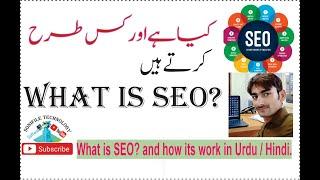 What is SEO and how does it work | Search Engine Optimization in Urdu/Hindi