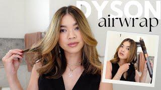 Dyson Airwrap on Medium Short Hair | How to get the most out of your Dyson Airwrap! - hair tutorial