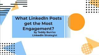 What content gets the most engagement on LinkedIn? Should I try to go Viral with a post on LinkedIn?