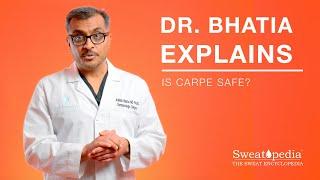 Is It Safe to Block Sweat Glands? | Dr. Bhatia Explains