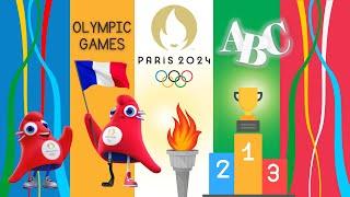 Olympics ABC | Paris 2024 | Fun Facts for Kids about the Greatest Sports Show, the Olympic Games