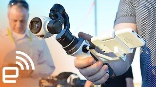 DJI Inspire 1 gimbal test | CES 2015