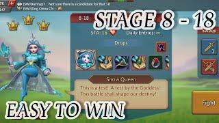 Lords Mobile Elite 8-18 # STAGE 8-18     (4K 60fps)