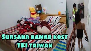 Suasana kost TKI  taiwan//cewek"nya amboy