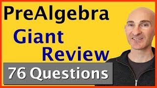 PreAlgebra Final Exam Giant Review