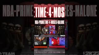 NBA 2K22 My Team Locker Code #Short for an NBA Primetime IV Pack or Glass Cleaner Badge Pack