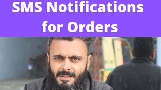 Setup sms Notification for WooCommerce orders for free