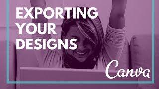 Canva: How to Download your Designs