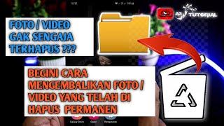 CARA MUDAH MENGEMBALIKAN FILE FOTO / VIDEO YANG TERHAPUS PERMANEN || RECOVERY FOTO AND VIDEO