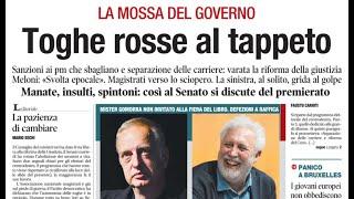 RASSEGNA STAMPA 30 MAGGIO 2024 QUOTIDIANI NAZIONALI ITALIANI  PRIME PAGINE DEI GIORNALI DI OGGI