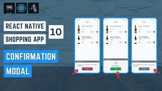 React Native Wine Shop App #10 - Simple Confirmation Modal