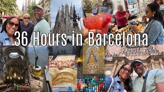 Travel Vlog #25 | 36 Hours in Barcelona | Maximizing Our Visit In A Short Amout of Time + Food & Fun