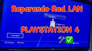 Playstation 4 no Detecta Cable Red LAN (Reparado)