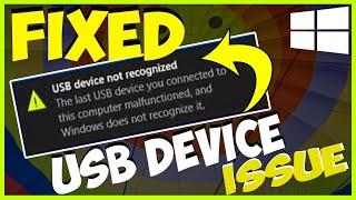 How to Fix USB Device Not Recognized in Windows 10