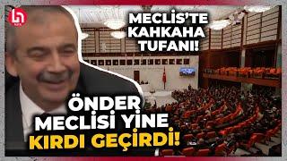 Sırrı Süreyya Önder yine güldürdü! Faik Öztrak'a 'sınırsız süre' verdi, Meclis'i kırdı geçirdi!