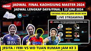 Jadwal Final Kaohsiung Master 2024: Tayang Mulai Jam 9 Pagi | Kaohsiung Masters 2024 Badminton Final