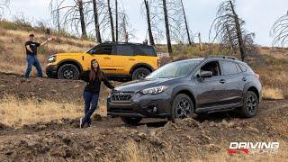 Subaru Crosstrek Sport vs. Ford Bronco Sport: Off-Road AWD Shootout