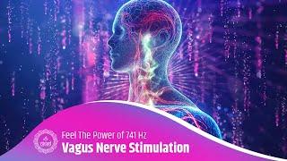 Vagus Nerve Stimulation for Ultimate Happiness and Well-Being | Feel The Power of 741 Hz