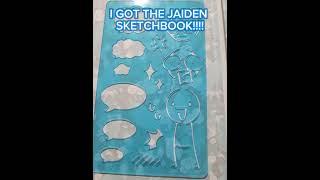 I GOT THE JAIDEN ANIMATIONS SKETCHBOOK!!@jaidenanimations