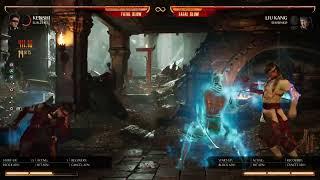 Mortal Kombat 1: Kenshi's BnB combo with sento (445.22 damage)