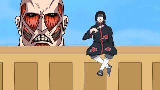 Colossal Titan Vs Itachi