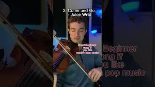 Top 3 Easiest Songs for Beginner Violinist #shorts