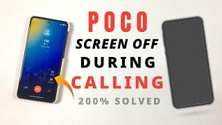 Poco Screen Off During Call | Problem Solved 200% | Miui 12.5/13