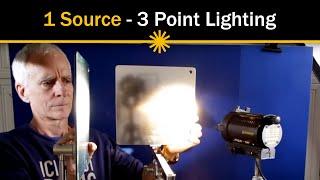 One Source 3 point lighting