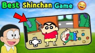 Playing Shinchan Game  ||  Funny Game