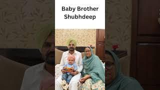 Sidhu Moose Wala Baby Brother Face Reveal #shubhdeep #attachsong #trendingshorts #shortsfeed