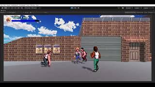 Unity Double Dragon beat-em-up showcase