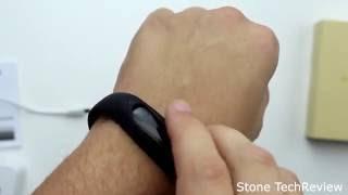 Unboxing Smart Armband Schrittzähler Fitness Aktivitätstracker Fitnessarmband mit OLED