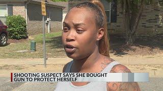 Shooting suspect says she bought AR-15 to protect herself