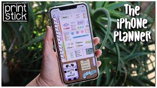 The iPhone Planner | Print Stick's Digital Color Planner 2020