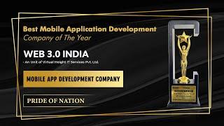 Virtual Height IT Services Pvt. Ltd. Awarded as the Best Mobile App Development Company of the Year